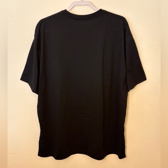 🆕Black And Turquoise Graphic T-Shirt With Boots And Hat Design. Size 2X. NWT. - Picture 6 of 8